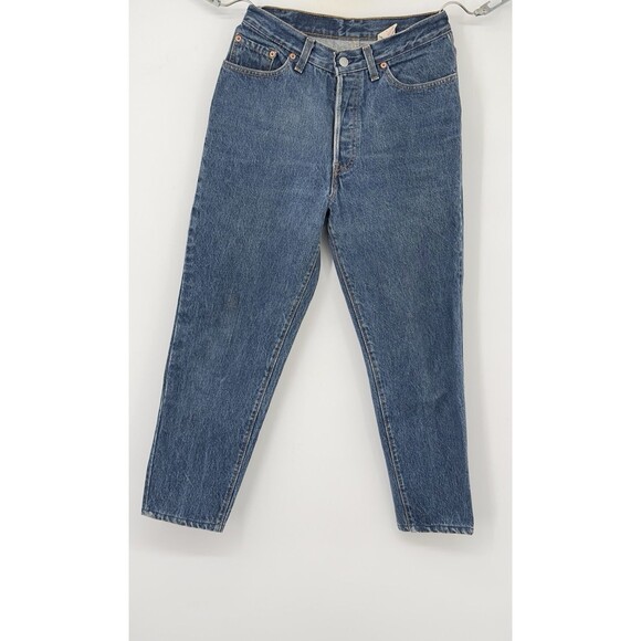 Levi's Denim - VTG Levi's‎ Jeans Womens 24 hight rise Tapered Button Fly Mom 13501-0658 90s